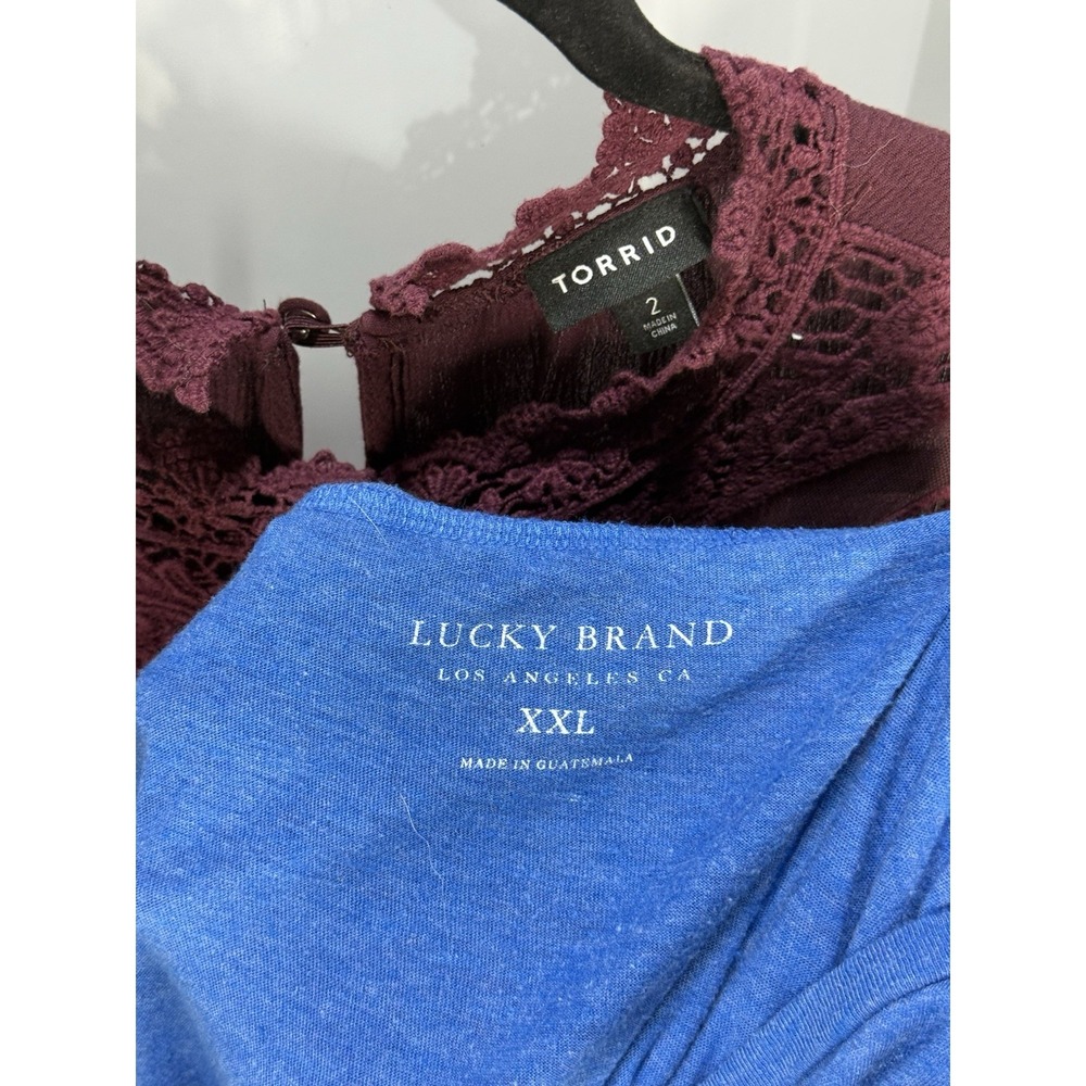 Womens Plus Size Clothing Lot/Bundle XL/XXL Torrid Zara Boho Floral Lucky Brand - Picture 5 of 7